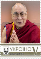 Ukraine 2019, Religion, Buddhism, Dalai-Lama, 1v - Ukraine