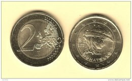 @Y@  Italie   2 Euro Commemorative    2016  Donatello   UNC - Italy