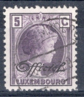 Luxembourg 1928 Single Grand Duchess Charlotte - Postage Stamps Of 1926-1928 Overprinted "Officiel" In Fine Used - Nuovi
