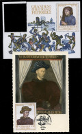 FRANCE (2023) Carte Maximum Card + Timbre Grandes Heures Histoire La Bataille De Castillon 1453 Charles VII Jean Bureau - 2020-…