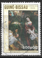 GUINE BISSAU – 1989 Christmas 500P00 Used Stamp - Guinea-Bissau