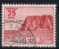 NORVEGE Timbre-poste N°374 Oblitérés Des Dents Courtes En Bas - Oblitérés