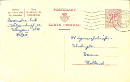 Belgique - Carte Postale - Entier Postal - 1965 - Wregem - Baarn (Holland) - 2 Francs - Briefkaarten 1951-..