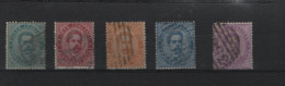 Italien Michel Cat.No. Used 37/40 + 42 - Afgestempeld