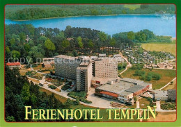 73088556 Templin Fliegeraufnahme Ferienhotel Templin Templin - Templin