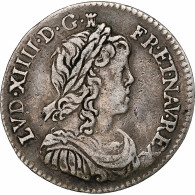 France, Louis XIV, 1/12 Ecu à La Mèche Longue, 1660, Limoges, Argent, TTB - 1643-1715 Louis XIV Le Grand