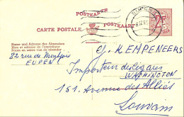 Belgique - Carte Postale - Entier Postal - 1965 - Eupen - Louvain - 2 Francs - Postkarten 1951-..