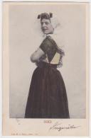 ZEELAND GOES Ca. 1900 FOLKLORE KLEDERDRACHT COSTUME COIFFE - UITG. BOON AMSTERDAM - Costumes