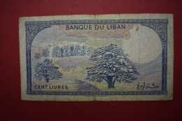 Banknotes  Lebanon 100 Livres 	P# 66 - Libanon