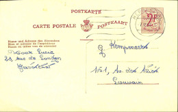 Belgique - Carte Postale - Entier Postal - 1963 - Herbesthal - Louvain - 2 Francs - Postkarten 1951-..