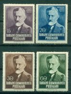 AC - TURKEY STAMP  -  The CENTENARY OF THE BIRTH OF THE ABDULHAK HAMIT TARHAN : POET, PLAY WRITER, DIPLOMAT MNH 1952 - Unused Stamps