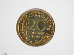 France 20 Centimes 1998 BU MARIANNE (474) - 20 Centimes