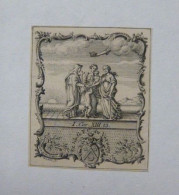 Ex-libris Héraldique Illustré XIXème - G.F.C. DU VERNOY (Suisse) - Exlibris
