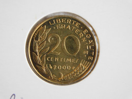 France 20 Centimes 2000 BU MARIANNE (476) - 20 Centimes