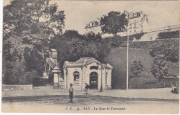 CPA: PAU :  La Gare Du Funiculaire   écrite  12 Mai 18 (carte Animée) - Funicular Railway