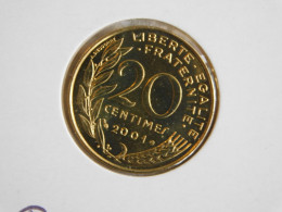 France 20 Centimes 2001 BU MARIANNE (477) - 20 Centimes