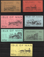 ILE DE MAN Lot De 7 Carnets Différents TB - Man (Ile De)