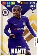 23 N'Golo Kante - Chelsea - Carte Panini FIFA 365 2020 Adrenalyn XL Trading Cards - Trading Cards