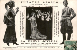 Reclame - Handel - Théatre Apollo - Autres & Non Classés