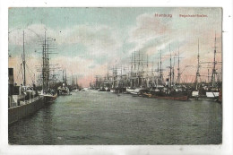 Hamburg Ou Hambourg (Allemagne, Hamburg) : Segelschiffhafen Im 1910 PF. - Harburg