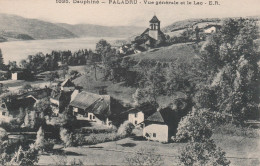 PALADRU VUE GENERALE ET LE LAC TBE - Paladru