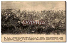 CPA Panorama De La Bataille De Waterloo Napoleon - Waterloo