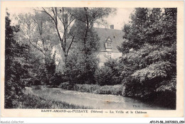 AFCP1-58-0028 - SAINT-AMAND-EN-PUISAYE - La Grille Et Le Château  - Saint-Amand-en-Puisaye