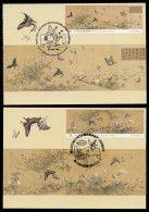 TAIWAN (2023) Carte Maximum Card / Card - Taipei 2023 39th Asian Stamp Exhibition, Myriad Butterfly, Papillon, Mariposa - Maximum Cards