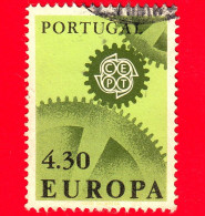 PORTOGALLO - Usato - 1967 - Europa - C.E.P.T. - Ruote Dentate - Ingranaggi - 4.30 - Gebruikt