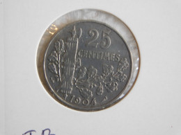 France 25 Centimes 1904 PATEY, 2e TYPE (479) - 25 Centimes