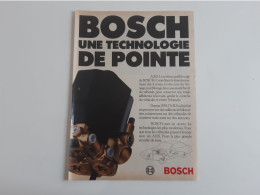 Système Antiblocage ABS Bosch - Publicité De Presse Automobile - Autres & Non Classés