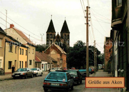 72640443 Aken Elbe Meisterstrasse Und Nikolaikirche Aken - Aken