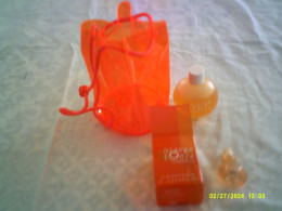 Joli Sac A Dos Vintage 2 Miniature - Azzaro - Orange Tonic - EDT 4ml + Gel Tonique 50ml - Mignon Di Profumo Donna (con Box)