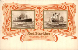 Reclame - Handel - Red Star Line - Autres & Non Classés