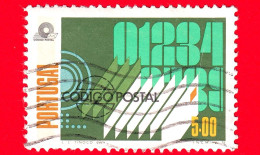 PORTOGALLO - Usato - 1978 - Introduzione Del Codice Postale - Buste - 5 - Oblitérés