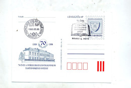 Carte Postale 24 Armoirie Cachet Budapest Livre Illustré ? - Entiers Postaux