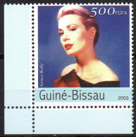 GUINEA BISSAU - 1v - MNH - Grace Kelly - Cinema - Movies - Film - Kino - Cine - Actor - Actors - Cinema