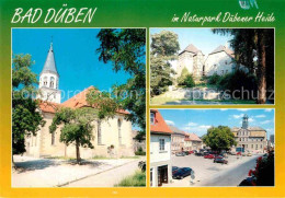 72639655 Bad Dueben Ev Kirche Burg Marktplatz Naturpark Duebener Heide Bad Duebe - Bad Dueben