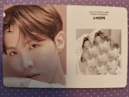 Photocard BTS  Map Of The Soul One  J HOPE - Objetos Derivados