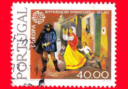 PORTOGALLO - Usato - 1979 - Europa - Storia Della Posta - Postino - Distribuzione - 40 - Usati