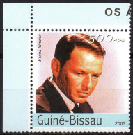 GUINEA BISSAU - 1v - MNH - Frank Sinatra - Cinema - Movies - Film - Kino - Cine - Actor - Actors - Cinema