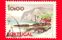 PORTOGALLO - Usato - 1979 - Paesaggi E Monumenti - - Capo Girao, Madera -10.00 - Used Stamps