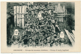 PAPOUASIE NOUVELLE GUINEE - ONONGHE, Nouveaux Chrétiens - Missionnaires Sacré-Coeur D'Issoudun - Papua Nueva Guinea