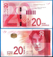 Israel 20 New Shekels 2021 NEUF UNC Que Prix + Port Shekel Billet Paypal Bitcoin Crypto OK - Israël