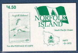 Ile Norfolk Carnet N°C 559 - Oiseaux  - Neuf ** Sans Charnière - TB - Isola Norfolk