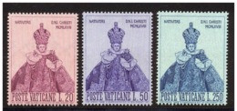 VATICANO 1968 - NAVIDAD - NOEL - CHRISTMAS - YVERT Nº 482/484** - Unused Stamps