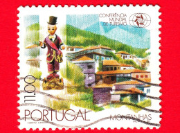 PORTOGALLO - Usato - 1980 - Conferenza Mondiale Sul Turismo - Villaggio, Cattedrale Di Mirando Do Douro - 11.00 - Used Stamps