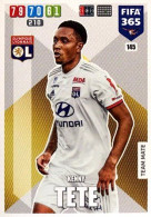 145 Kenny Tete - Olympique Lyonnais - Carte Panini FIFA 365 2020 Adrenalyn XL Trading Cards - Trading Cards