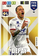 152 Memphis Depay - Olympique Lyonnais - Carte Panini FIFA 365 2020 Adrenalyn XL Trading Cards - Trading Cards