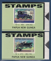 Papouasie Nouvelle Guinée - Carnet N° C 708/709 - Voitures  - Neuf ** Sans Charnière - TB - Papua New Guinea